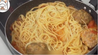 CÁCH LÀM MEATBALL SPAGHETTI CỰC ĐƠN GIẢN 3 #food