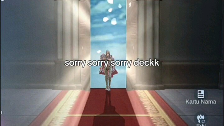 sorry sorry deck