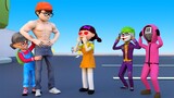 Fat Boy Nick Doll Squid Game - Scary Teacher 3D Nick Love Tani