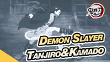Demon Slayer|Tanjiro was bullied by the ogre, and Kamado kick off the ogre's head!