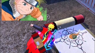 new trick free fire x naruto