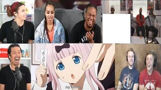 KAGUYA SAMA LOVE IS WAR EPISODE 4 REACTION MASHUP!!