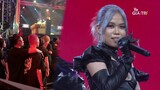Chuyện Rap Việt: MCK dốc hết sức cổ vũ tinh thần vợ iu TLinh trên sân khấu | RAP VIỆT