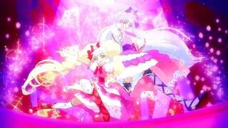 【HUGっと！プリキュア】キュアマシェリ＆キュアアムール へんしんシーン