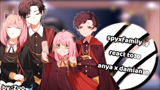 spy x family react to anya x damian [2/5]//GachaClubVietNam//byZuo