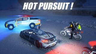 HOT PURSUIT ! PENGORBANAN DEMI SEORANG TEMAN - GTA V ROLEPLAY