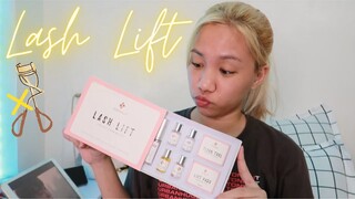 Lash Lift At HOME! First Time 'To! | Rosa Leonero