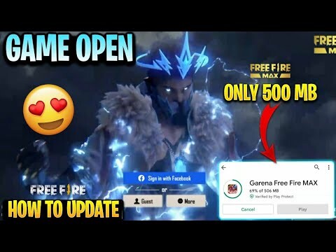 Free Fire Max Only 500MB 😱 |Good News | How To Update Free Fire