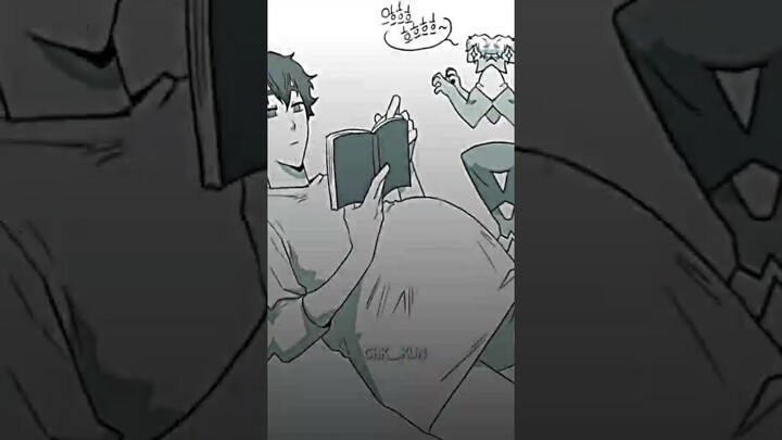 Daddy forgot that mommy is not pregnant anymore 😂😂 #bl #manhwa #yaoi