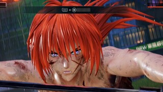 JUMP Super Smash Bros. การสาธิตการย้ายตัวละคร - Hiimura Kenshin (Rurouni Kenshin)