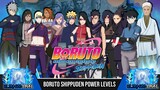 BORUTO SHIPPUDEN AFTER TIMESKIP POWER LEVELS 🔥 ( Naruto Power Levels ) | Shinobi Scale