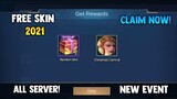 NEW! CLAIM AND OPEN FREE RANDOM SKIN CHEST! (CLAIM BOX) 2021 NEW EVENT | MOBILE LEGENDS