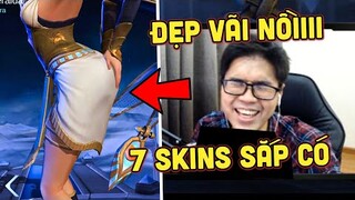 MLBB | 7 SKIN MỚI SẮP RA MẮT! CÓ TRANG PHỤC ĐẸP TỚI MỨC MỠ TÍT CẢ MẮT | Tốp Mỡ Gaming