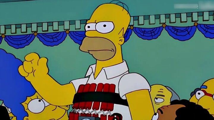 The Simpsons: Springfield splits in two, Rohmer becomes new mayor