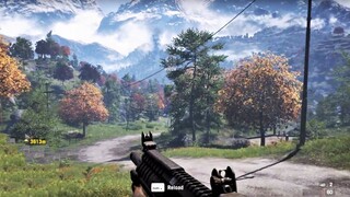 HOW BIG IS THE MAP in Far Cry 4? Run Across the Map