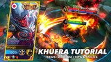 KHUFRA Solo Ranked Queue Tutorial | Tips & Tricks, Combo, Items, Emblem | Mobile Legends