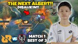 Penerus albert?? AETHER Dengan GAMEPLAYNYA YG Sangat Tajam!! RRQ VS ALTER EGO MATCH 1 PIALA PRESIDEN