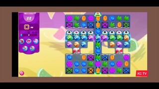 CANDY CRUSH SAGA LEVEL 1843 NEW VERSION NO BOOSTER