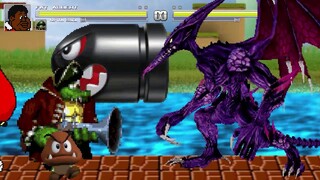 AN Mugen Request #1880: Fat Albert & Kaptain K.Rool VS Ridley