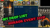 ALL MY DROPS IN HORROR EVENT 2019! (Warspear Online)