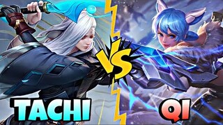 Tachi Vs Qi | Cách Lên Trang Bị Khắc Chế Quái Vật Ba Đầu Qi Tại Lane Ceasar | TOP Tachi