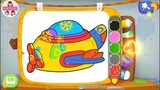 Mari Menggambar dan Mewarnai Bersama dengan Mudah | Menggambar, Mewarnai - Magic Paint Halikopter #3