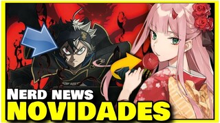 NOVIDADES - Darling in the Franxx e Black Clover para Assistir Dublados na Loading TV ANIMES