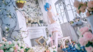 [Alien Yanzi] Miss Rem is so cute in her wedding dress!