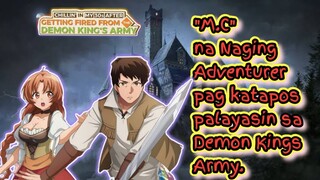 Mc who became an Adventurer after being expelled from the demon kings army ‼️ Tagalog Review