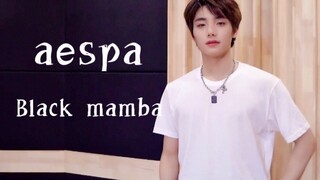 李振宁cover Aespa《Black Mamba》 | 男爱豆力度翻跳！