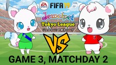 FIFA 19: Jewelpet Tokyo League | Shonan Bellmare VS Urawa Red Diamond (Game 3, Matchday 2)