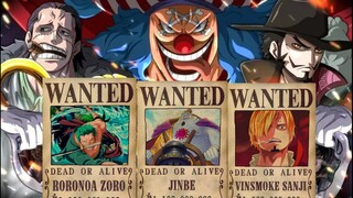 One Piece 1058 Spiegato e Teoria - Mihawk è a Livello Imperatore? Ecco Le NUOVE Taglie dei Mugiwara!