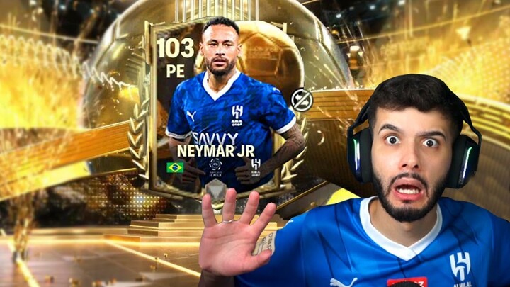 O NEYMAR CHEGOU! 😱🇧🇷 FC MOBILE