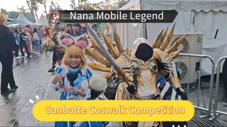 Nana MLBB di Ganbatte Coswalk Festival Makan Receh Trans7