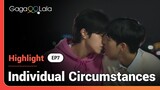 How do you think of this kiss-and-run scene in Korean BL "Individual Circumstances"? 😅