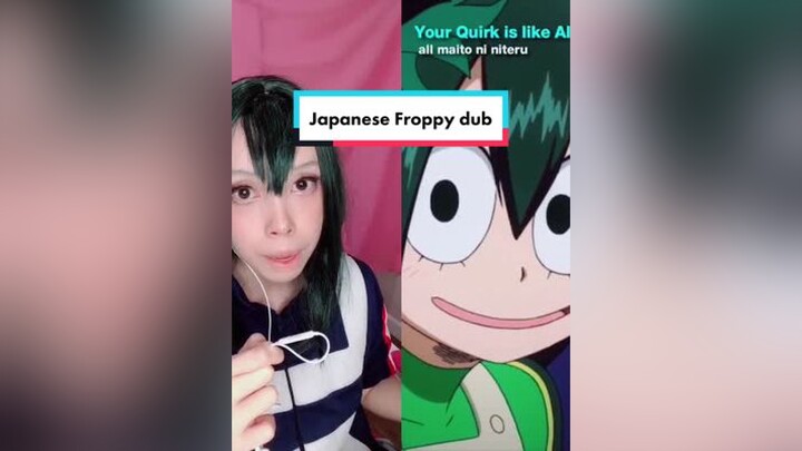 duet with   Here's the Japanese one. Thank you for all the love in my Filipino Froppy dub!! bnhacos