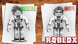 TROLLING ANOTHER YOUTUBER WITH MY DRAWING! -- ROBLOX CopyRighted Artists