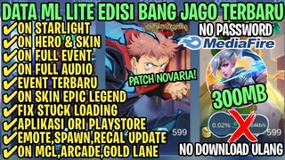 Data ML Lite Full Event 300Mb Terbaru Patch Novaria | ML Lite | Cara Mengatasi Lag & Patah Patah