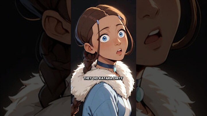 They did katara dirty #avatar