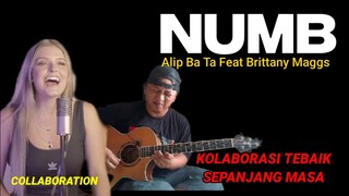 TERBAIK‼️ KOLABORASI TERBAIK ALIP BA TA FEAT BRITTANY MAGGS || NUMB COVER