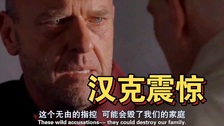 “绝命毒师#汉克终于发现老白就是海森堡”