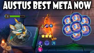 EASY WAY TO PLAY AUSTUS 2 IN THE CURRENT PATCH !! FAST FARM CLONE !! MAGIC CHESS MOBILE LEGENDS