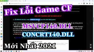 Fix lỗi MSVCP140.DLL Khi Mở Game Đột Kích Mới Nhất 2021