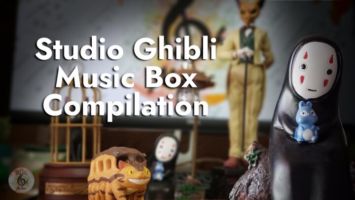 MY 100th VIDEO | New Song + Studio Ghibli Illustrated Music Box Compilation (relaxing)