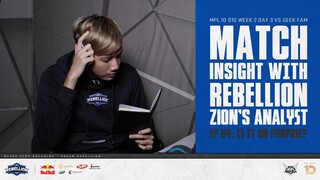 REBELLION ZION VS GEEK FAM: IS IT ON PURPOSE?