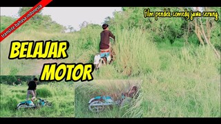 film pendek kocak Jawa serang (belajar motor) | BINONG CINEMA