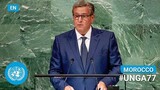 🇲🇦 Morocco - Head of Government Addresses UN General Debate, 77th Session (English) | #UNGA