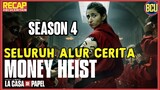 NAIROBI DI HEADSHOT AUTO NANGIS !! RECAP SELURUH ALUR CERITA MONEY HEIST PART 4 (La Casa De Papel)