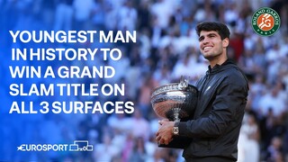 CARLOS ALCARAZ PRINCE OF CLAY LIFTS FRENCH OPEN TITLE 🇪🇸 🏆 | 2024 French Open 🇫🇷