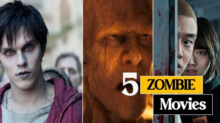 Top 5 Best Zombie Movies in Hindi Dubbed | best zombie movies | top 5 | hollywood movies